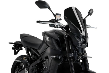 Owiewka PUIG do Yamaha MT-09 2021-2023 (Touring) Czarny (N) 20645N
