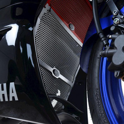 OSŁONA KOLEKTORÓW WYDECHOWYCH RG RACING YAMAHA YZF-R25 19- / R3 19- BLACK