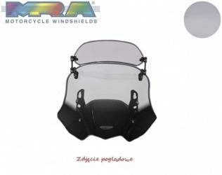 MRA Szyba motocyklowa APRILIA CAPONORD 1200, VK, 2013-, forma XCS, przyciemniana