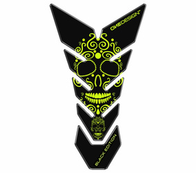 ONEDESIGN tankpad czarny EDITION skull 2