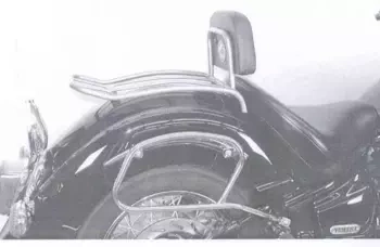 Yamaha XVS 1100 A Drag Star Classic (2001-2007) solorack with backrest