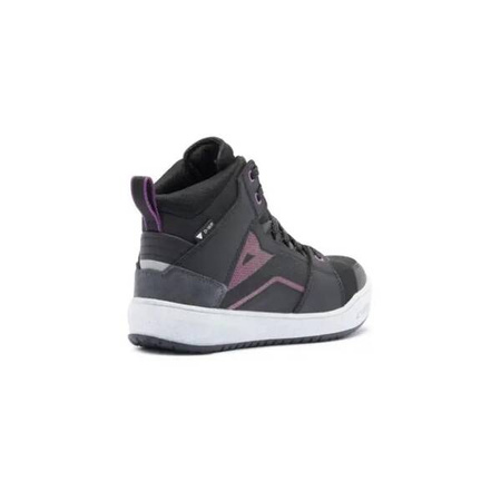 DAMSKIE BUTY TRAMPKI MOTOCYKLOWE DAINESE SUBURB D-WP WMN CZARNO/BIAŁO/FIOLETOWE