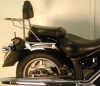 Yamaha XVS 1300 Midnight Star (2007-) sissybar with rack