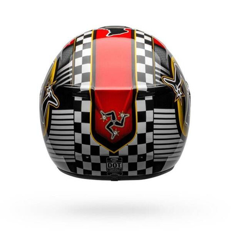 KASK BELL SRT ISLE OF MAN BLACK/RED