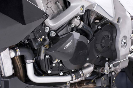 Crash pady PUIG do Aprilia RSV4 Factory / Tuono V4R (wersja PRO) Czarny (N) 5692N