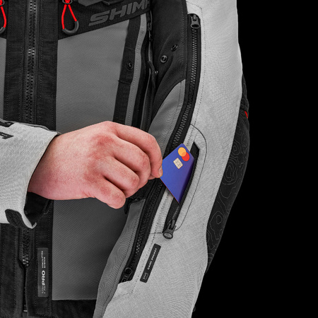 TRACKER MEN JKT LIGHT GREY Shima