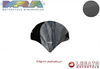 MRA Szyba motocyklowa APRILIA TUONO V4R, RK/TY, 2011-2014, forma SPM, czarna