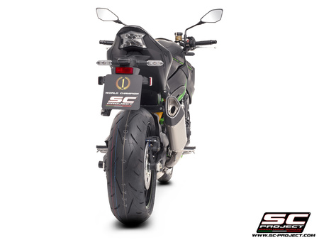 SC Project Tłumik Końcowy SC1-R Titanium Kawasaki Z900 2017-2019