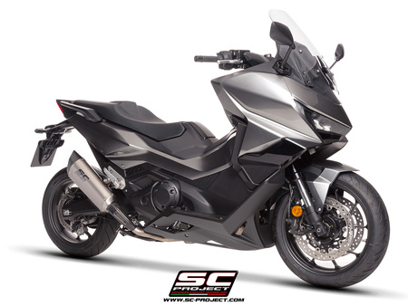 SC PROJECT Tłumik Końcowy SC1-R Titanium Honda Forza 750 2025-2026