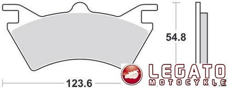 KLOCKI HAMULCOWE SBS 757 RSI