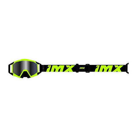 GOGLE IMX SAND FLUO YELLOW MATT/BLACK - SZYBA SILVER IRIDIUM + CLEAR (2 SZYBY W ZESTAWIE)