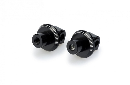 Mocowanie sportowych podnóżków PUIG 9657 (tył) Czarny (N) 9657N