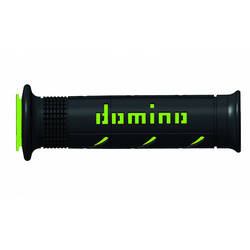 Manetki Domino na kierownicę Czarno-Zielone