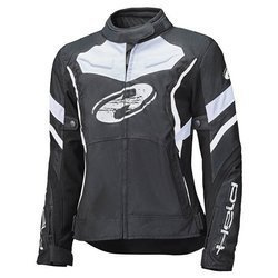 Motocyklowa Kurtka Tekstylna Held Lady Baxley Top Black/White