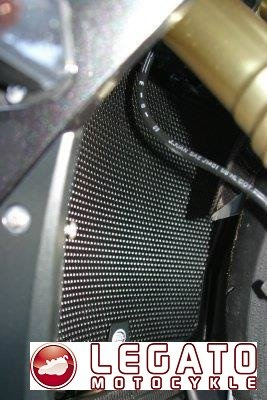 OSŁONA CHŁODNICY CZARNA HAYABUSA 08- / B-KING