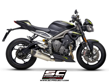 SC-Project tłumik końcowy SC1-R tytan Triumph STREET TRIPLE 765 S - R - RS (2020 – 2022)