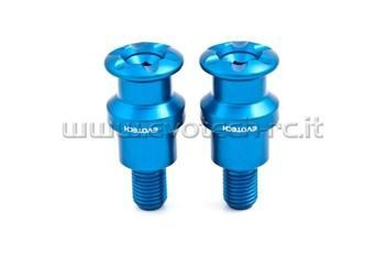 Rolki wahacza pod podnośnik marki EVOTECH RC niebieskie M8B