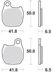 KLOCKI HAMULCOWE SBS 664 HF