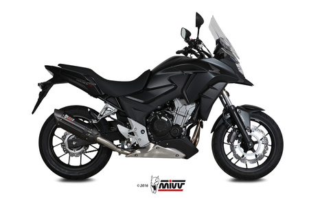 Mivv Tłumik końcowy SUONO BLACK STAINLESS STEEL HONDA CB 500 X 2016