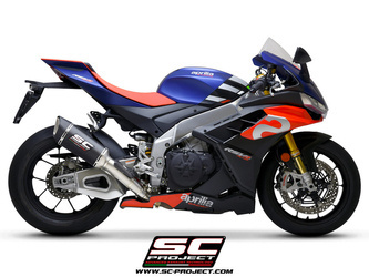SC-Project tłumik końcowy  końcowy  SC1-R CARBON APRILIA RSV4 2021-2023