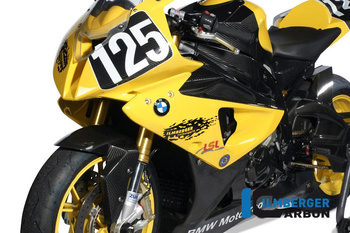 Panel boczny owiewki wyścigowej (lewostronny) - carbon BMW S 1000 RR Racing (2009-2011) ILMBERGER VEL.056.S1RAB.K