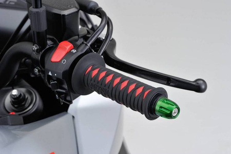 Końcówka kierownicy PINO-2 14-19mm zielony