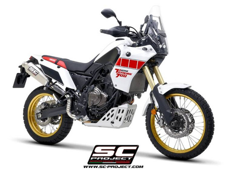 SC-Project tłumik końcowy Rally Raid tytan Yamaha TENERE 700 (2021 – 2024)