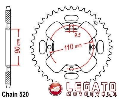 ZĘBATKA NAPĘDOWA JT TYŁ
