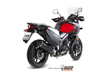 Mivv Tłumik końcowy SPEED EDGE BLACK stal nierdzewna SUZUKI V-STROM 1000 2014-2020