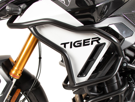 Tank protection bar "Solid" black for Triumph Tiger 900 Rally Pro (2024-)