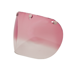 Szyba Bell Custom 500 3 Snap Retro Pink Gradient