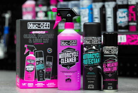 Muc-Off 21382 - Motorcycle Clean Protect Lube Kit