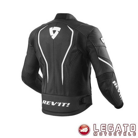 REV'IT! Kurtka skórzana Vertex GT kolor Czarny/Biały