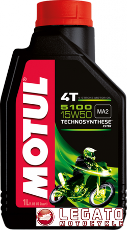 Olej MOTUL 5100 15W50 4T 4L - Technosynthesis (104083)