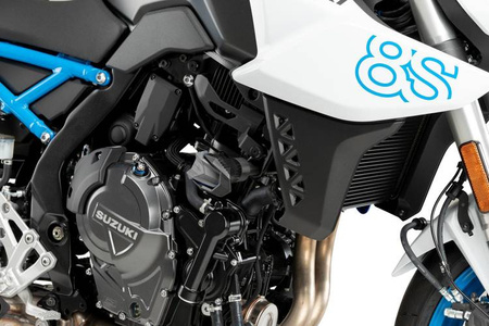 Crash pady PUIG do Suzuki GSX-8S 2023-2025 Czarny (N) 21621N