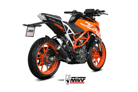 Mivv Tłumik końcowy X-M1 BLACK stal nierdzewna KTM 390 DUKE 2017-2020