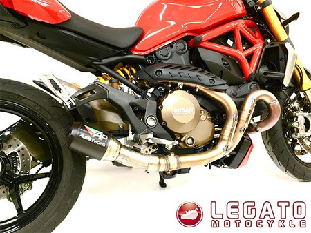 Tłumik końcowy + decat Austin Racing DUCATI MONSTER 821/1200