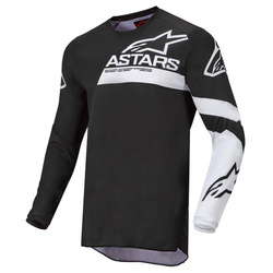 BLUZA ALPINESTARS FLUID CHASER BLACK/WHITE