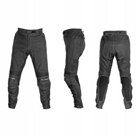 TSCHUL M-30 SPODNIE MOTOCYKLOWE SKÓRZANE