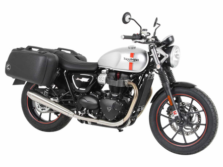 Sidecarrier permanent mounted chrome for Triumph Speed Twin 900 (2023-2024)