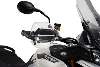 Poszerzenie handbarów PUIG do Triumph Tiger 900 2020-2024 Przezroczysty (W) 20378W
