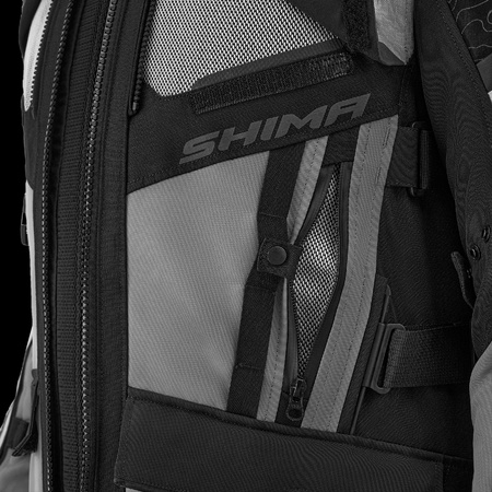 TRACKER MEN JKT LIGHT GREY Shima