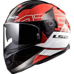 KASK LS2 FF320 STREAM EVO KUB RED BLACK