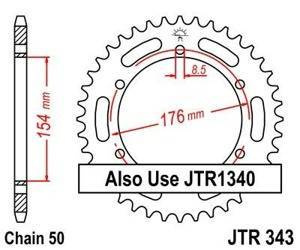 ZĘBATKA NAPĘDOWA JT TYŁ