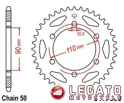 ZĘBATKA NAPĘDOWA JT TYŁ