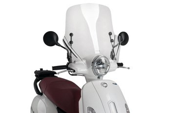 Owiewka PUIG do SYM Fiddle 50 / 125 2021-2025 (T.X.) Przezroczysty (W) 20846W