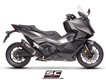 SC PROJECT Tłumik Końcowy SC1-X Carbon Honda Forza 750 2025-2026