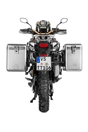 ZEGA Mundo zestaw aluminiowych kufrów bocznych do Hondy CRF1000L Africa Twin (2015-2017)