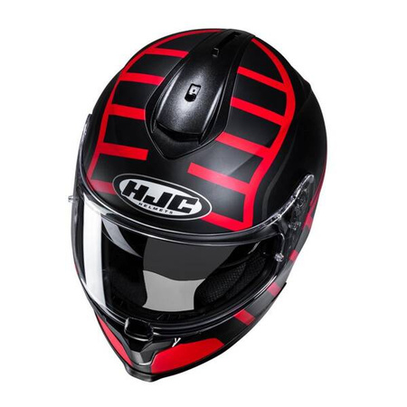 KASK HJC C70N HOLT BLACK/RED