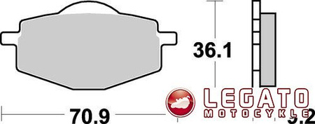 KLOCKI HAMULCOWE SBS 575 SI